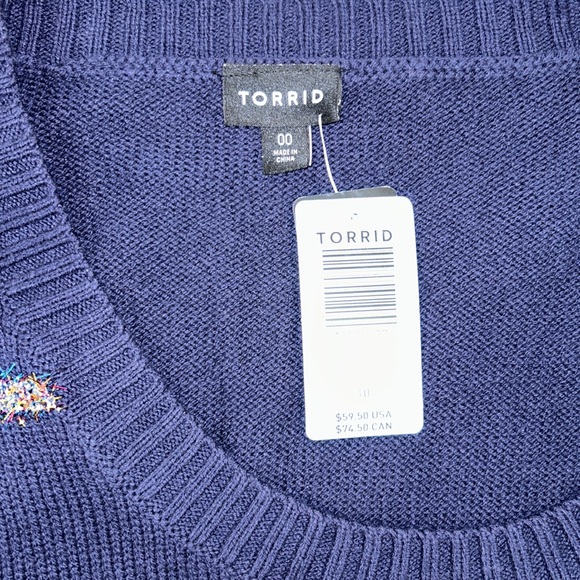 Torrid Sweater, Size 00 - Picture 5 of 11